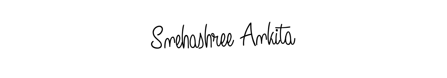 if you are searching for the best signature style for your name Snehashree Ankita. so please give up your signature search. here we have designed multiple signature styles  using Angelique-Rose-font-FFP. Snehashree Ankita signature style 5 images and pictures png
