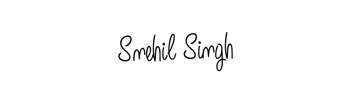 Make a short Snehil Singh signature style. Manage your documents anywhere anytime using Angelique-Rose-font-FFP. Create and add eSignatures, submit forms, share and send files easily. Snehil Singh signature style 5 images and pictures png