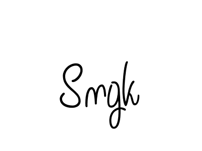 Similarly Angelique-Rose-font-FFP is the best handwritten signature design. Signature creator online .You can use it as an online autograph creator for name Sngk. Sngk signature style 5 images and pictures png