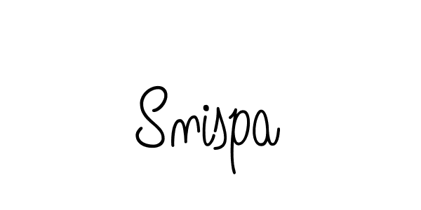 Angelique-Rose-font-FFP is a professional signature style that is perfect for those who want to add a touch of class to their signature. It is also a great choice for those who want to make their signature more unique. Get Snispa name to fancy signature for free. Snispa signature style 5 images and pictures png