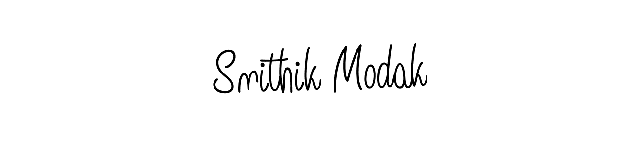 Make a beautiful signature design for name Snithik Modak. Use this online signature maker to create a handwritten signature for free. Snithik Modak signature style 5 images and pictures png