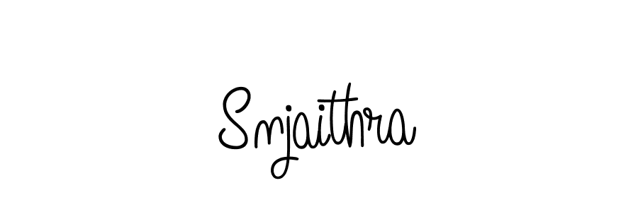 The best way (Angelique-Rose-font-FFP) to make a short signature is to pick only two or three words in your name. The name Snjaithra include a total of six letters. For converting this name. Snjaithra signature style 5 images and pictures png