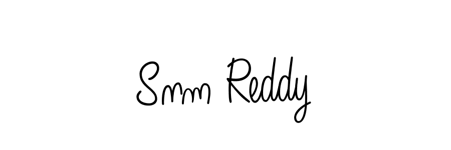 Best and Professional Signature Style for Snm Reddy. Angelique-Rose-font-FFP Best Signature Style Collection. Snm Reddy signature style 5 images and pictures png