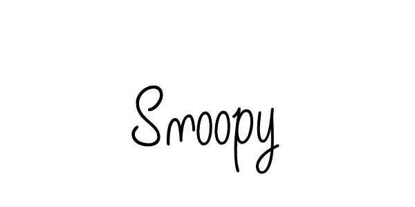 Design your own signature with our free online signature maker. With this signature software, you can create a handwritten (Angelique-Rose-font-FFP) signature for name Snoopy. Snoopy signature style 5 images and pictures png