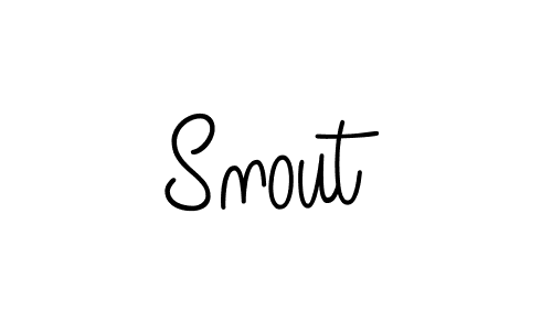 Make a beautiful signature design for name Snout. Use this online signature maker to create a handwritten signature for free. Snout signature style 5 images and pictures png