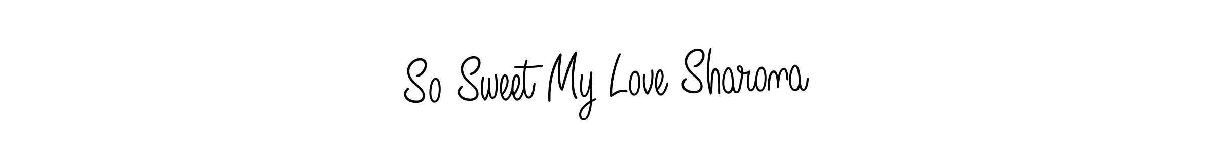 if you are searching for the best signature style for your name So Sweet My Love Sharona. so please give up your signature search. here we have designed multiple signature styles  using Angelique-Rose-font-FFP. So Sweet My Love Sharona signature style 5 images and pictures png