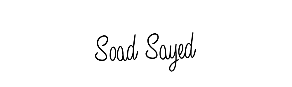Make a beautiful signature design for name Soad Sayed. Use this online signature maker to create a handwritten signature for free. Soad Sayed signature style 5 images and pictures png