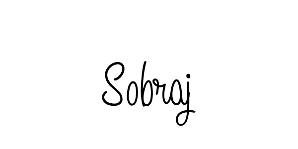 Make a beautiful signature design for name Sobraj. With this signature (Angelique-Rose-font-FFP) style, you can create a handwritten signature for free. Sobraj signature style 5 images and pictures png