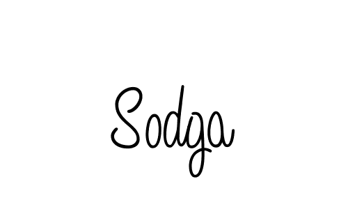 Make a beautiful signature design for name Sodga. With this signature (Angelique-Rose-font-FFP) style, you can create a handwritten signature for free. Sodga signature style 5 images and pictures png