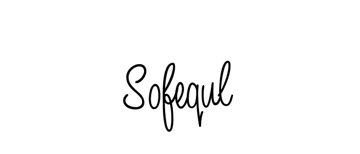 How to Draw Sofequl signature style? Angelique-Rose-font-FFP is a latest design signature styles for name Sofequl. Sofequl signature style 5 images and pictures png