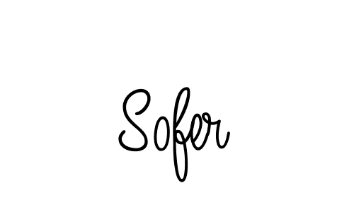 Sofer stylish signature style. Best Handwritten Sign (Angelique-Rose-font-FFP) for my name. Handwritten Signature Collection Ideas for my name Sofer. Sofer signature style 5 images and pictures png