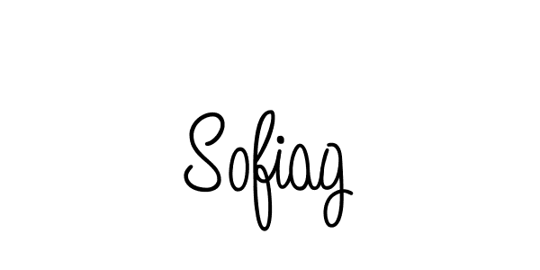 How to make Sofiag name signature. Use Angelique-Rose-font-FFP style for creating short signs online. This is the latest handwritten sign. Sofiag signature style 5 images and pictures png