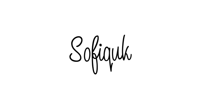 Also we have Sofiquk name is the best signature style. Create professional handwritten signature collection using Angelique-Rose-font-FFP autograph style. Sofiquk signature style 5 images and pictures png