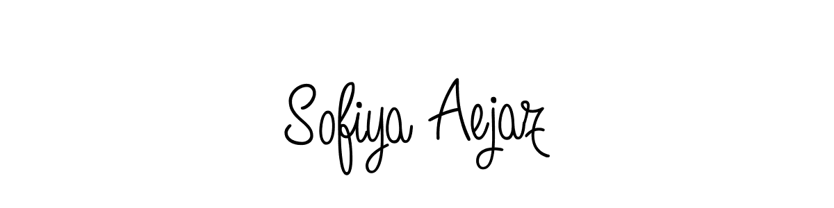 Design your own signature with our free online signature maker. With this signature software, you can create a handwritten (Angelique-Rose-font-FFP) signature for name Sofiya Aejaz. Sofiya Aejaz signature style 5 images and pictures png