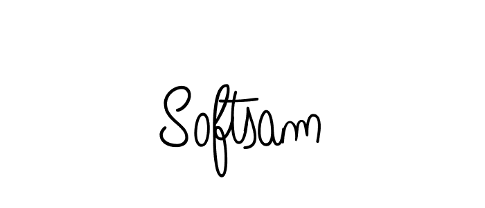 Create a beautiful signature design for name Softsam. With this signature (Angelique-Rose-font-FFP) fonts, you can make a handwritten signature for free. Softsam signature style 5 images and pictures png