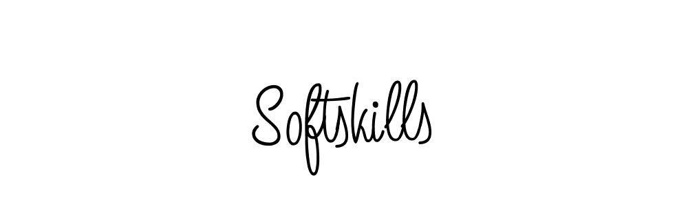 You should practise on your own different ways (Angelique-Rose-font-FFP) to write your name (Softskills) in signature. don't let someone else do it for you. Softskills signature style 5 images and pictures png