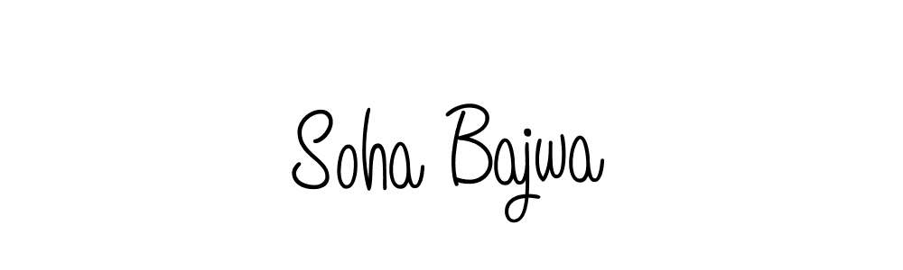 Similarly Angelique-Rose-font-FFP is the best handwritten signature design. Signature creator online .You can use it as an online autograph creator for name Soha Bajwa. Soha Bajwa signature style 5 images and pictures png