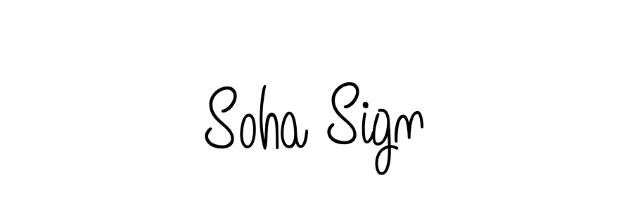 if you are searching for the best signature style for your name Soha Sign. so please give up your signature search. here we have designed multiple signature styles  using Angelique-Rose-font-FFP. Soha Sign signature style 5 images and pictures png