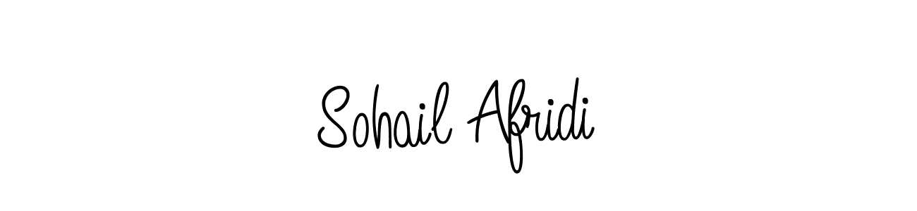 Make a beautiful signature design for name Sohail Afridi. With this signature (Angelique-Rose-font-FFP) style, you can create a handwritten signature for free. Sohail Afridi signature style 5 images and pictures png