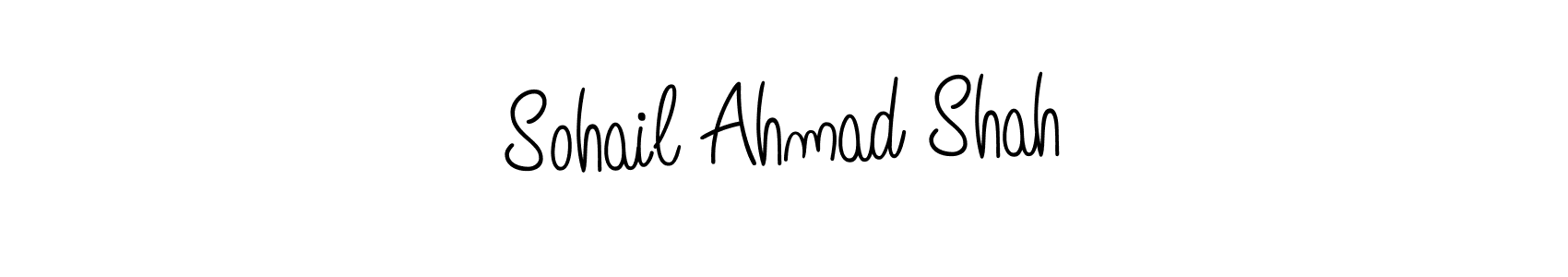 This is the best signature style for the Sohail Ahmad Shah name. Also you like these signature font (Angelique-Rose-font-FFP). Mix name signature. Sohail Ahmad Shah signature style 5 images and pictures png