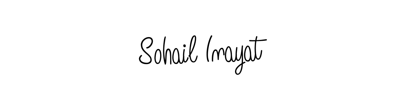 Check out images of Autograph of Sohail Inayat name. Actor Sohail Inayat Signature Style. Angelique-Rose-font-FFP is a professional sign style online. Sohail Inayat signature style 5 images and pictures png