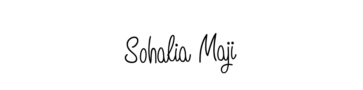 Angelique-Rose-font-FFP is a professional signature style that is perfect for those who want to add a touch of class to their signature. It is also a great choice for those who want to make their signature more unique. Get Sohalia Maji name to fancy signature for free. Sohalia Maji signature style 5 images and pictures png