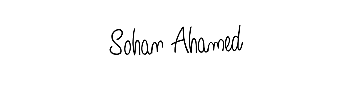Once you've used our free online signature maker to create your best signature Angelique-Rose-font-FFP style, it's time to enjoy all of the benefits that Sohan Ahamed name signing documents. Sohan Ahamed signature style 5 images and pictures png