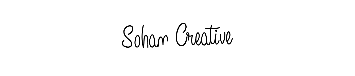 Make a beautiful signature design for name Sohan Creative. Use this online signature maker to create a handwritten signature for free. Sohan Creative signature style 5 images and pictures png