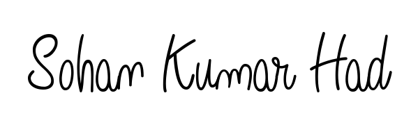 Personalize your online presence with Sohan Kumar Had signature rendered in elegant Angelique-Rose-font-FFP font. Great for website footers and blogs. Sohan Kumar Had signature style 5 images and pictures png
