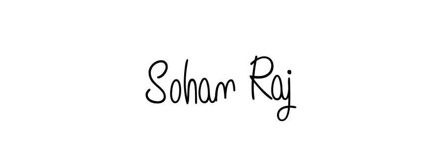 Make a beautiful signature design for name Sohan Raj. With this signature (Angelique-Rose-font-FFP) style, you can create a handwritten signature for free. Sohan Raj signature style 5 images and pictures png