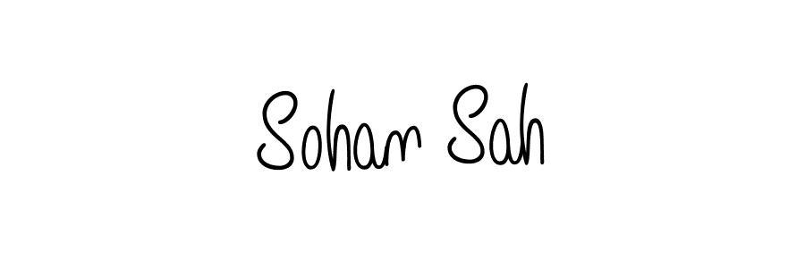 Angelique-Rose-font-FFP is a professional signature style that is perfect for those who want to add a touch of class to their signature. It is also a great choice for those who want to make their signature more unique. Get Sohan Sah name to fancy signature for free. Sohan Sah signature style 5 images and pictures png