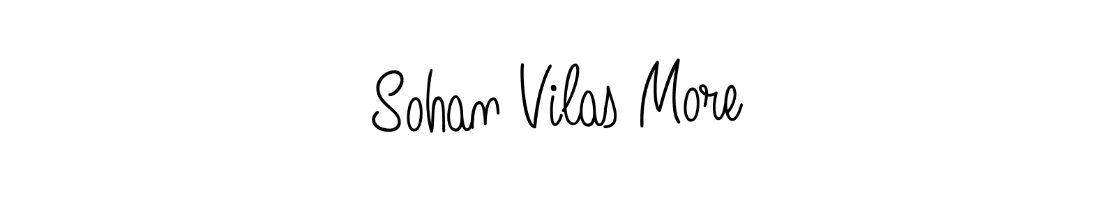 How to make Sohan Vilas More signature? Angelique-Rose-font-FFP is a professional autograph style. Create handwritten signature for Sohan Vilas More name. Sohan Vilas More signature style 5 images and pictures png