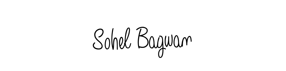 How to Draw Sohel Bagwan signature style? Angelique-Rose-font-FFP is a latest design signature styles for name Sohel Bagwan. Sohel Bagwan signature style 5 images and pictures png