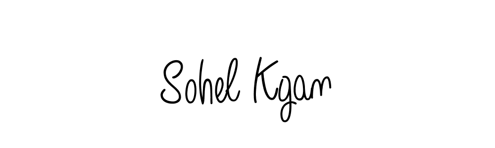 You should practise on your own different ways (Angelique-Rose-font-FFP) to write your name (Sohel Kgan) in signature. don't let someone else do it for you. Sohel Kgan signature style 5 images and pictures png