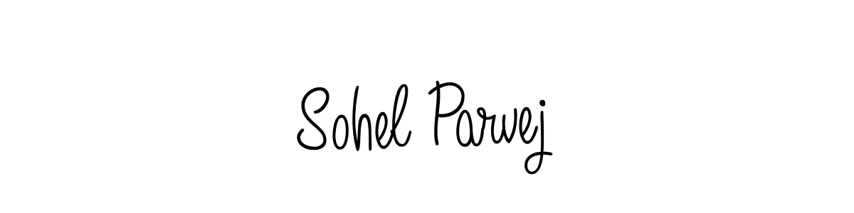 Design your own signature with our free online signature maker. With this signature software, you can create a handwritten (Angelique-Rose-font-FFP) signature for name Sohel Parvej. Sohel Parvej signature style 5 images and pictures png