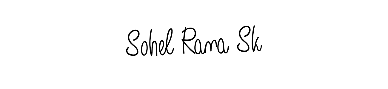 How to make Sohel Rana Sk signature? Angelique-Rose-font-FFP is a professional autograph style. Create handwritten signature for Sohel Rana Sk name. Sohel Rana Sk signature style 5 images and pictures png