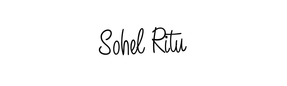 if you are searching for the best signature style for your name Sohel Ritu. so please give up your signature search. here we have designed multiple signature styles  using Angelique-Rose-font-FFP. Sohel Ritu signature style 5 images and pictures png