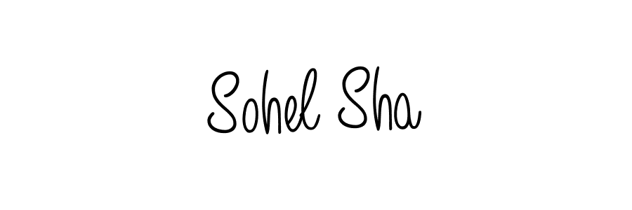 How to make Sohel Sha signature? Angelique-Rose-font-FFP is a professional autograph style. Create handwritten signature for Sohel Sha name. Sohel Sha signature style 5 images and pictures png