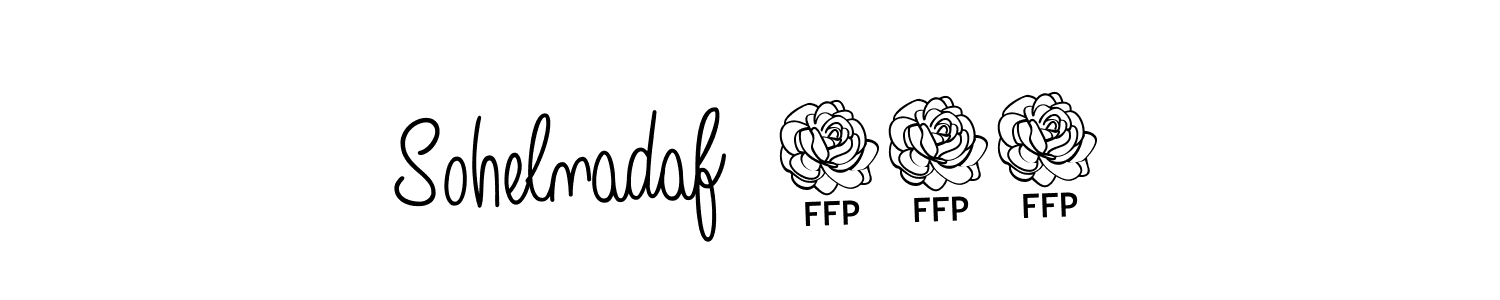 Best and Professional Signature Style for Sohelnadaf  000. Angelique-Rose-font-FFP Best Signature Style Collection. Sohelnadaf  000 signature style 5 images and pictures png