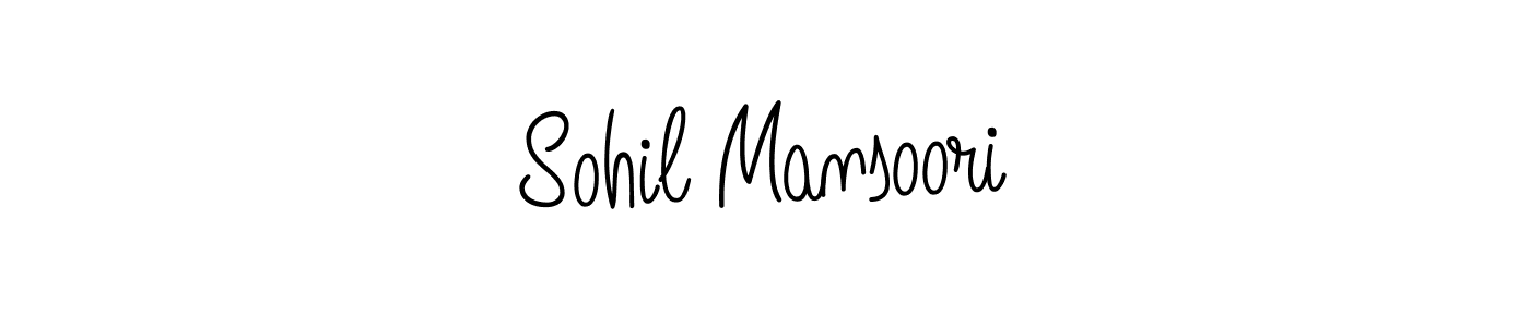 Also You can easily find your signature by using the search form. We will create Sohil Mansoori name handwritten signature images for you free of cost using Angelique-Rose-font-FFP sign style. Sohil Mansoori signature style 5 images and pictures png