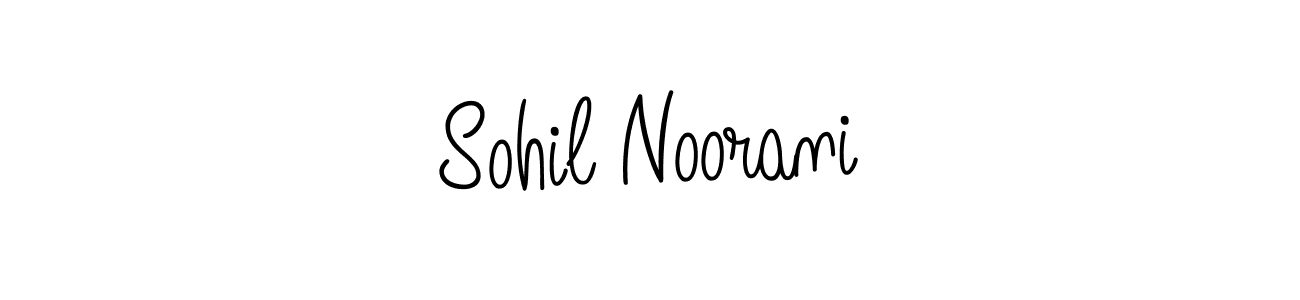 Make a short Sohil Noorani signature style. Manage your documents anywhere anytime using Angelique-Rose-font-FFP. Create and add eSignatures, submit forms, share and send files easily. Sohil Noorani signature style 5 images and pictures png