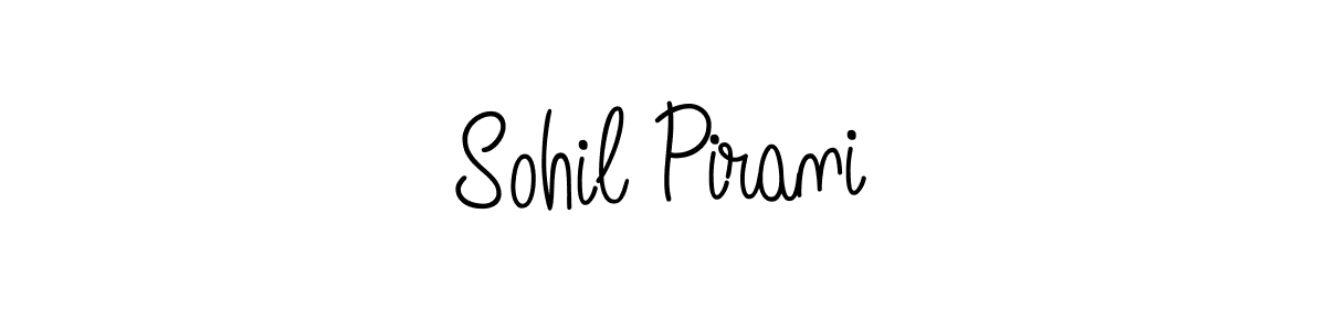 This is the best signature style for the Sohil Pirani name. Also you like these signature font (Angelique-Rose-font-FFP). Mix name signature. Sohil Pirani signature style 5 images and pictures png