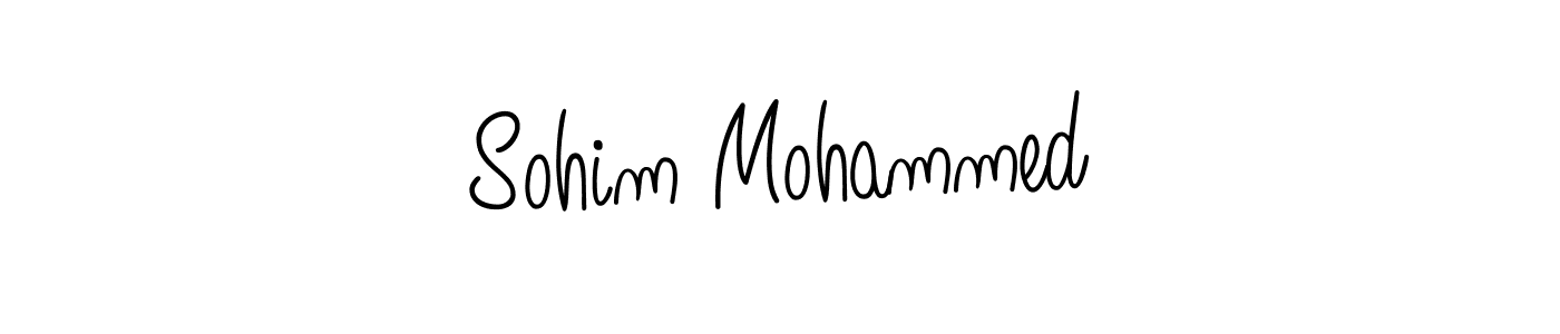 Similarly Angelique-Rose-font-FFP is the best handwritten signature design. Signature creator online .You can use it as an online autograph creator for name Sohim Mohammed. Sohim Mohammed signature style 5 images and pictures png