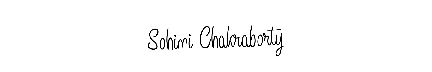 Sohini Chakraborty stylish signature style. Best Handwritten Sign (Angelique-Rose-font-FFP) for my name. Handwritten Signature Collection Ideas for my name Sohini Chakraborty. Sohini Chakraborty signature style 5 images and pictures png
