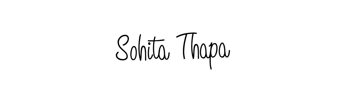 This is the best signature style for the Sohita Thapa name. Also you like these signature font (Angelique-Rose-font-FFP). Mix name signature. Sohita Thapa signature style 5 images and pictures png