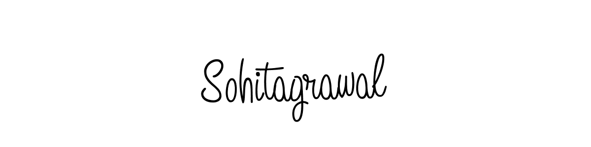 Sohitagrawal stylish signature style. Best Handwritten Sign (Angelique-Rose-font-FFP) for my name. Handwritten Signature Collection Ideas for my name Sohitagrawal. Sohitagrawal signature style 5 images and pictures png