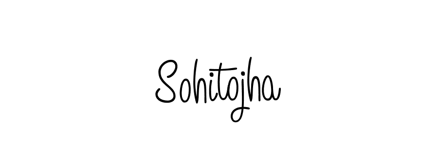 Make a beautiful signature design for name Sohitojha. With this signature (Angelique-Rose-font-FFP) style, you can create a handwritten signature for free. Sohitojha signature style 5 images and pictures png