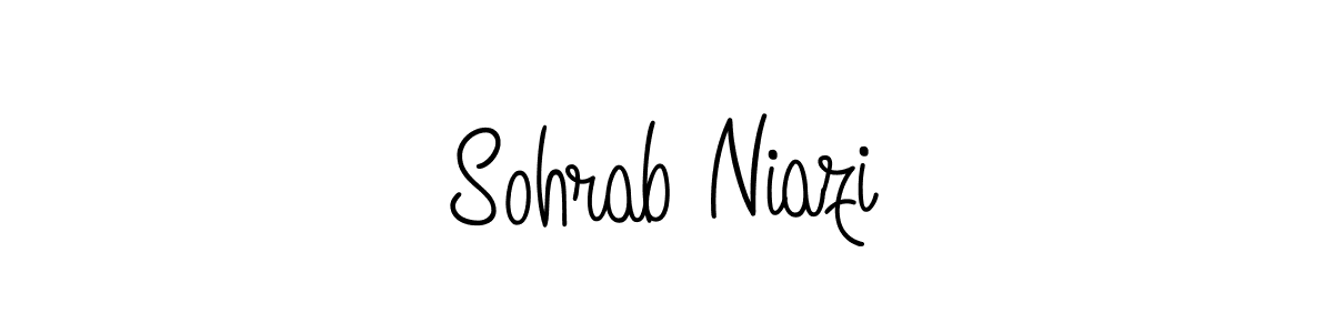 Best and Professional Signature Style for Sohrab Niazi. Angelique-Rose-font-FFP Best Signature Style Collection. Sohrab Niazi signature style 5 images and pictures png