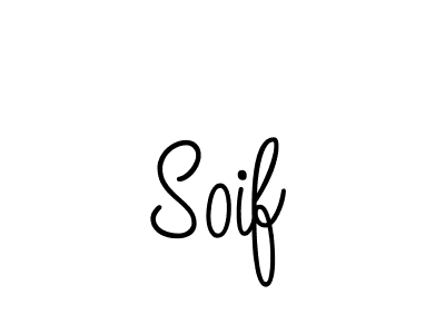 Make a beautiful signature design for name Soif. With this signature (Angelique-Rose-font-FFP) style, you can create a handwritten signature for free. Soif signature style 5 images and pictures png