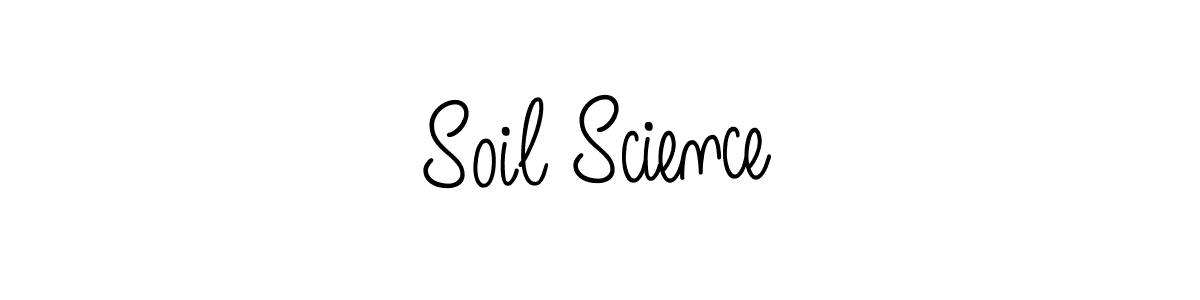 Soil Science stylish signature style. Best Handwritten Sign (Angelique-Rose-font-FFP) for my name. Handwritten Signature Collection Ideas for my name Soil Science. Soil Science signature style 5 images and pictures png